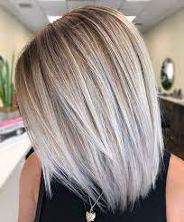 Stylish Ombre Balayage Hairstyles For Shoulder Length Hair 2019 Medium Haircut Hair Styles Balayage Hair Bright Blonde Hair