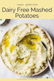 These Dairy Free Mashed Potatoes Are A Flavorful Easy Side Dish Recipe Dairy Free Mashed Potatoes Side Dishes Easy Picky Eater Recipes