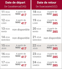 ثمن الرحلات الجوية من الدار البيضاء إلى ورزازات ينخفض ابتداءا من يوم 11 فبراير المصدر ميديا