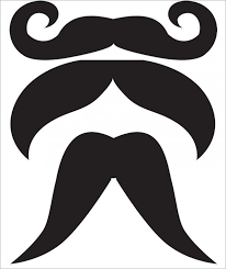 Download this running horse printable to entertain your child. Mustache Template Free Premium Templates