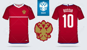 However, the result was influenced by the eriksen incident rather than the team's superior performance. Soccer Jersey Or Football Kit Template Design For Russia National Royalty Free Cliparts Vectors And Stock Illustration Image 105024850