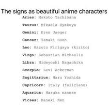 It's traits like these that were used to determine which zodiac signs these 12 anime leads would represent. What Is Eren Jaeger S Zodiac Sign
