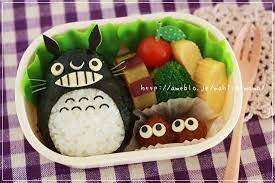 totoro cute bento boxed lunch レシピ お弁当 トトロ 日本料理