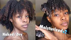 Since water is the best source of moisture for natural hair, a daily dose of it on your strands will help keep your hair supple and soft. How To Moisturize Natural Hair Using The Lco Method To Avoid Dry Hair Youtube