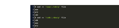 To search for the word phoenix in. Grep Lines Between Two Patterns In Unix Code Example