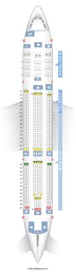 Seat Map Airbus A330 200 332 V2 China Southern Airlines