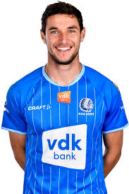 Height 191 cm, weight 78 kg. Roman Yaremchuk Kaa Gent Mens Tops Gent