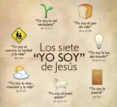 Jesus Es La Vid El Pan La Luz La Puerta El Pastor La Resureccion El Camino La Verdad Y La Vida Frases Religiosas Biblia Dios
