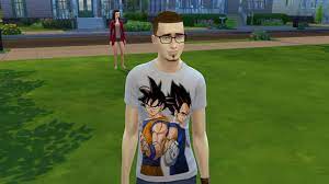 It's deaderpool's website where they release new updates to mc command center for the sims 4. Mod The Sims Dragon Ball Z T Shirt