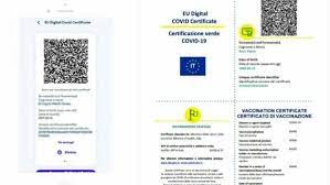 Sulla certificazione verde per i vaccinati, però, c'è una novità: H8lyq9bmoqsvbm