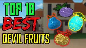 Top 10 Best Devil Fruits In Steve S One Piece Roblox Axiore Youtube