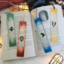 Harry Potter House Resin Bookmarks Creative Bookmarks Diy Resin Earrings Bookmarks