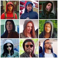 Marvel Undercover Kit Hoodie And A Baseball Cap Funny Marvel Memes Marvel Avengers Marvel Jokes