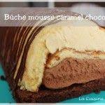 Buche Mousse Caramel Et Chocolat Patissiere Recette Cuisine Facile Alimentation