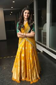Check out krithi shetty's latest news, age, photos, family details, biography, upcoming movies, net worth, filmography, awards, songs, videos, wallpapers and much more about only at krithi shetty is an indian film actress, who has worked predominantly in telugu movie industry. Actress Krithi Shetty Saree Photos Uppena Pre Release Function