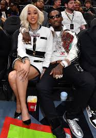 The song originally featured on offset's father of 4 album, released back in february. Of Course Cardi B And Offset S Courtside Couple S Style Is Over The Top Vogue