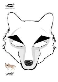 Krokotak Print Printables For Kids Mascara De Lobo Mascara De Fieltro Disfraz De Lobo