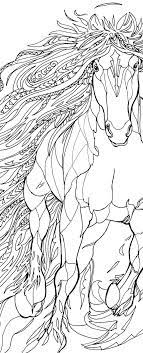 You can use our amazing online tool to color and edit the following coloring pages for adults horses. Horse Mandala
