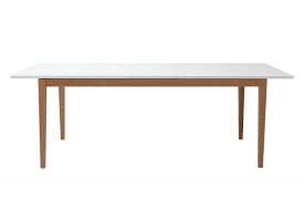 Design Esstisch Ausziehbar Weiss Fusse Holz 180 260 Cm Delah Esstisch Holz Weiss Esstisch Ausziehbar Weiss Esstisch Weiss