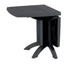 Son concept original et innovant vou. Table De Jardin En Resine Vega Anthracite Pliante 118 X 77 Cm Castorama