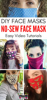 Using the plate helped me create a simple and quick pattern. Homemade Face Masks 7 No Sew Diy Ideas Easy Homemade Face Masks Easy Face Masks Easy Face Mask Diy