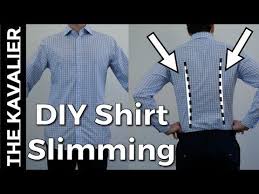 11 How To Slim Your Shirts With Simple Darts Diy Tailor Series Youtube Shirt Alterations Tailoring Diy Diy Shirt