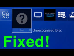 Ps4 Unrecognized Disc How To Fix Youtube