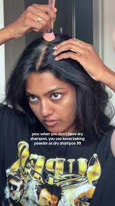 Baking Soda and Cinnamon for Dry Shampoo