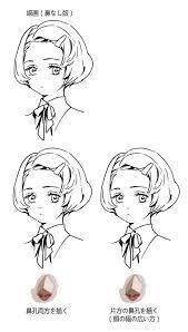 いろいろな鼻の描き方 リアルな形から影と線を考えよう お絵かき図鑑 デジタルアートのチュートリアル アートの基本 描画チュートリアル