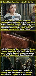 How long does it take you to get ready for school? 32 Magical Facts About Harry Potter Movies Part 5 Fact Republic Harry Potter Facts Harry Potter Movies Harry Potter Funny