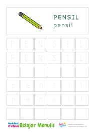 Pos tentang worksheet tk yang ditulis oleh msindaah. Download Gratis Worksheet Belajar Menulis