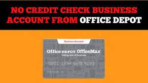 Credit card insider is an independent, advertising supported website. Office Depot Business Credit Card With No Credit Check No Pg Youtube