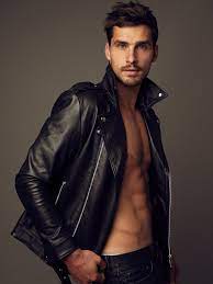 Tiaan Kotze Men Direct Boss Models Cape Town Women And Men For South African And International Bookings Men Model Leather Jacket Men