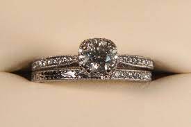 Designer Tacori Womens Wedding Ring Set Very Unique Size 6 Sell Engage Tacori Wedding Rings Sets Womens Wedding Ring Sets Antique Engagement Rings Vintage