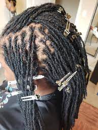 Interlocking Dreads Technique Guide Dreadlock Hairstyles Black Locs Hairstyles Dreads
