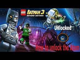 In the batcave main room, go to the docks. Lego Batman 3 How To Unlock The Atom Youtube