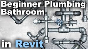 When installed it appears to have light shining from a hole in the ceiling. Beginner Plumbing In Revit Tutorial Youtube