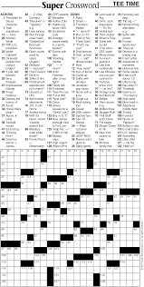 They're equally good for kids learning how to spell, for adults wanting to stimulate their mind, or for senior citizens looking to keep their minds sharp. Super Crossword Puzzle