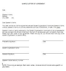 Letter Of Agreement Sample Doc Lettering Contract Agreement Work Agreement