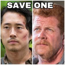 Which one would you save? : r/thewalkingdead