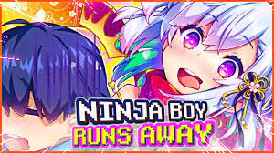 Ninja Boy run for his life - Kunoichi's Naughty Ninja Techniques! Gameplay [ POMIMIKO] - YouTube