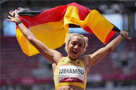 Malaika mihambo is a german athlete, and the current world champion in long jump. 74nnc5mfwnzcim