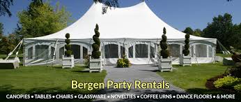 We are renowned for our prompt & courteous service. Bergen Party Rentals New Jersey Tent Rentals Party Rentals In New Jersey Party Rental Equipment In Northern New Jersey
