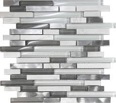 We glass backsplash for kitchen new york. Metal Stainless Steel Linear Glass Mosaic Tile Kitchen Backsplash Black 10 Sf Floor Wall Tiles Home Garden
