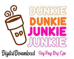 Dunkie junkie svg bundle $ 4.99 $ 2.99. Dunkin Donuts Svg Etsy