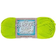 i love this cotton yarn hobby lobby