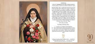 Novena To St Therese Of The Child Jesus Santa Teresita