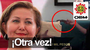 Nuevo video exhibe a Eva Cadena recibiendo más dinero
