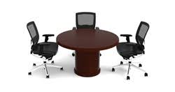 This round conference table is ideal for offices to provide a separate meeting space from your workspace. Round Circular Meeting Tables Office Furniture Deals