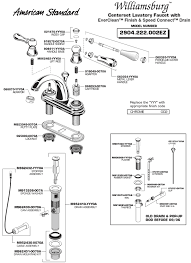 american standard bathroom sink faucet